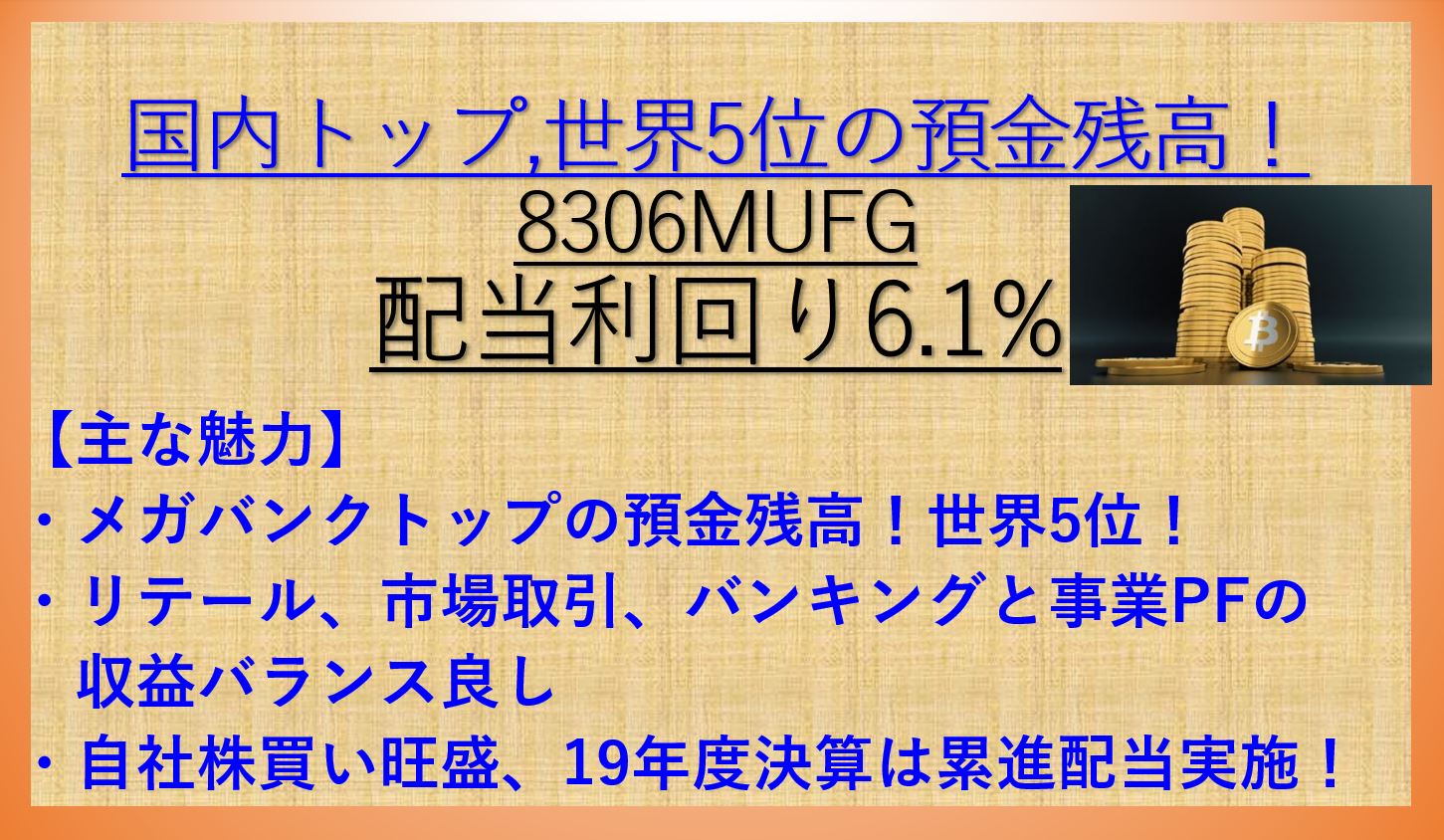 8306三菱UFJフィナンシャルグループ