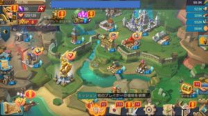 ロードモバイルゲーム画面概要