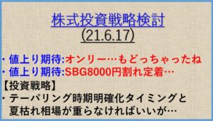 投資戦略21.6.17