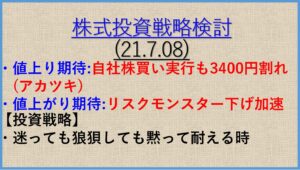 投資戦略21.7.08
